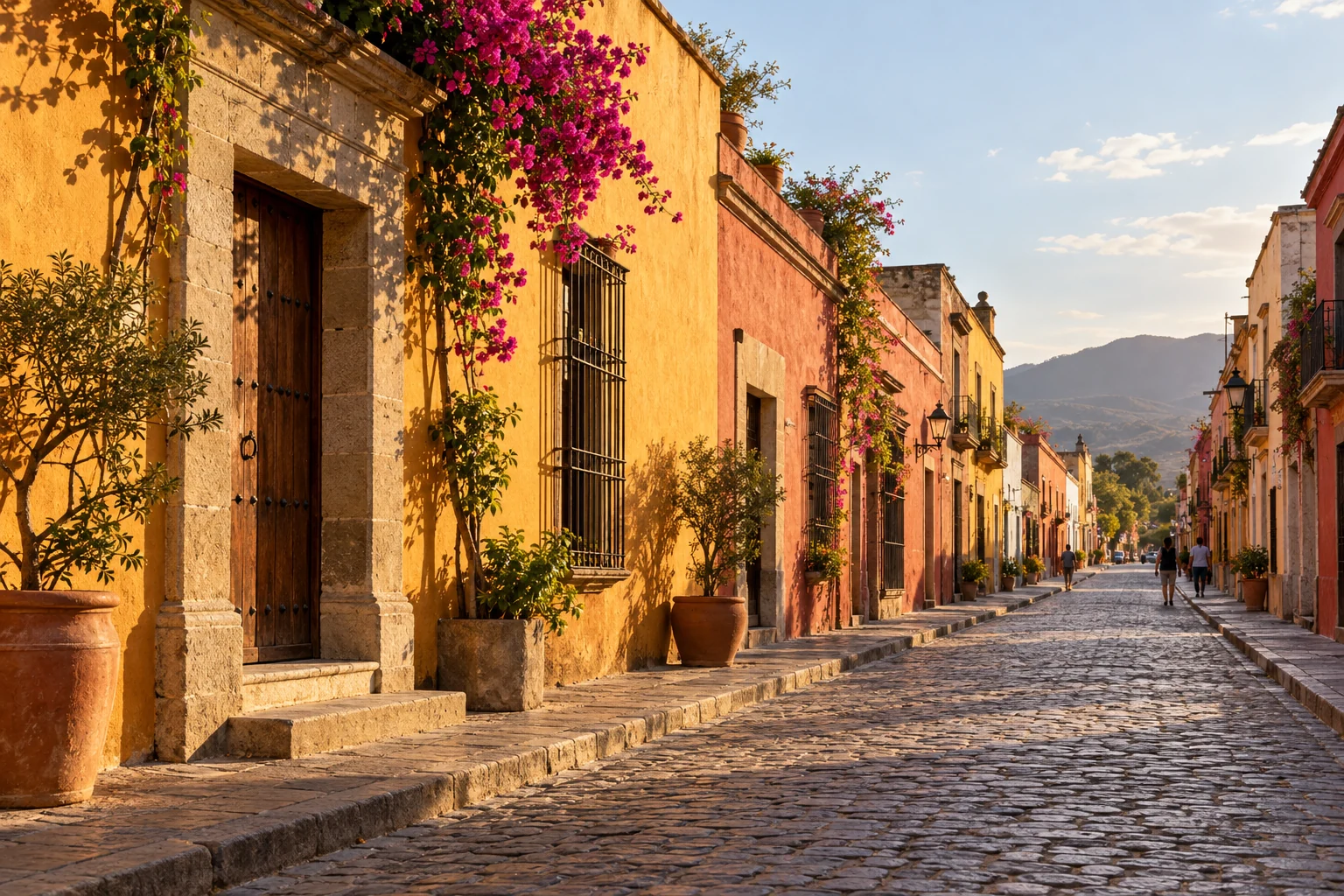 Escena ilustrativa inspirada en Oaxaca